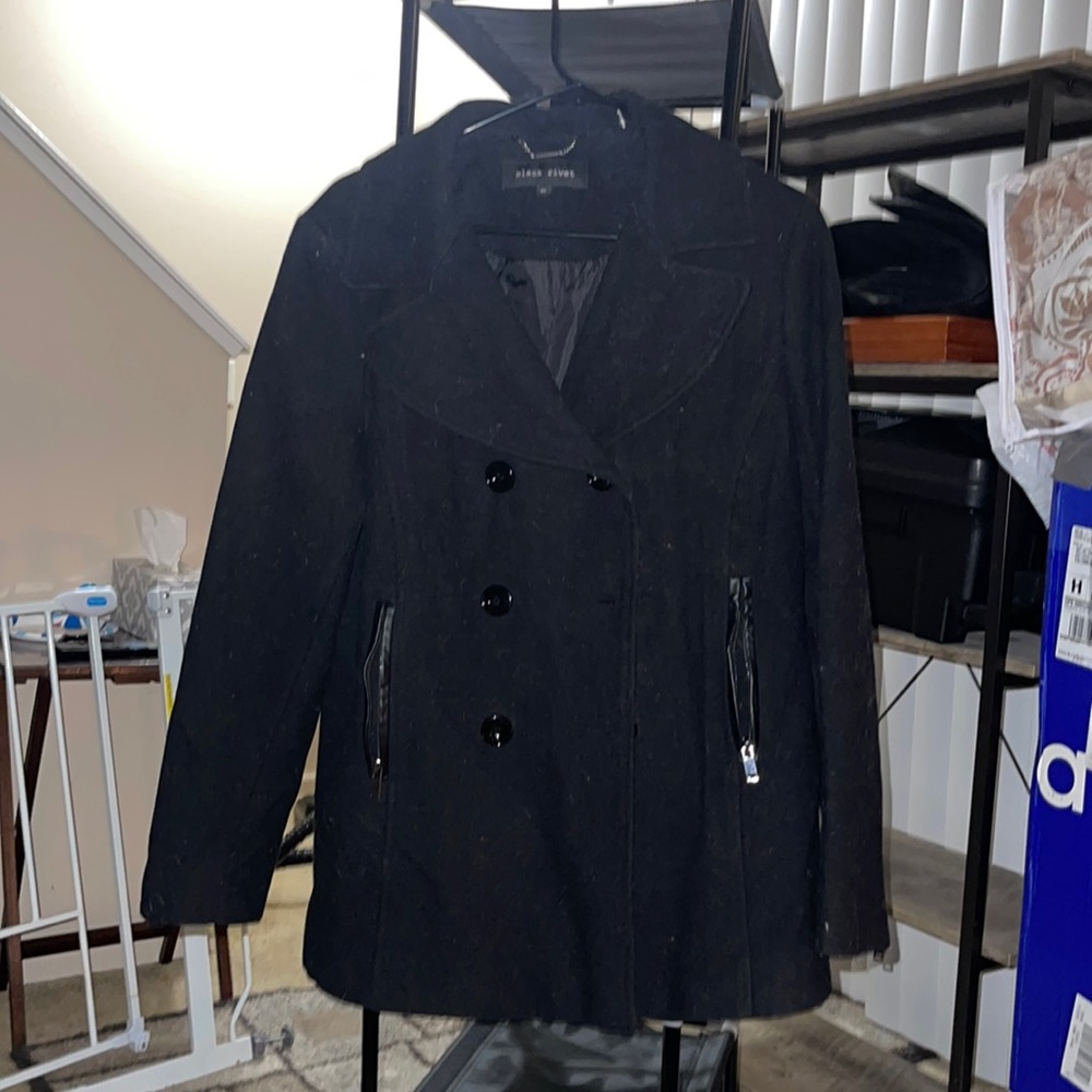 Women’s black Pea Coat Size XL